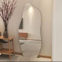 آینه دفرمه و قاب و شیشه