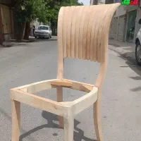 صندلی خام نهار خوری  مدل صدفی درجه ۱