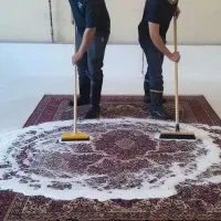 قالیشویی به صورت دستی