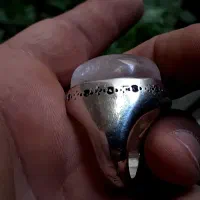 انگشتر نقره در نجف اصل زبرجد قدیمی کهنه عتیقه