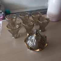 استکان یک اعدد قندون با میوه خوری