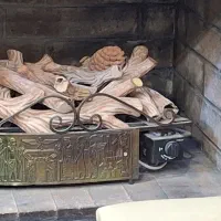 منقل و ذوغال شومینه
