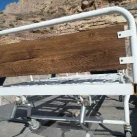 تخت خواب اهرمی.تاشو در حد نو.یک نفره