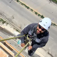 کار در ارتفاع/پیچ رولپلاک نما/راپل/طناب/بدون داربس