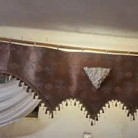 پرده|پرده، رانر، رومیزی|آبیک, |دیوار