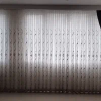 پرده پذیرایی با دستک مخمل