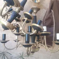 لوستر برنجی میخوای درجه یک۲عدد