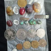 سکه و سنگهای معدنی اصل