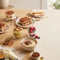 ورکشاپ موچی و تیرامیسو و شیرینی های خونگی