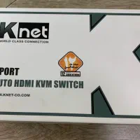 سوئیچ KVM چهار پورت 4 KVM کی نت knet  آکبند