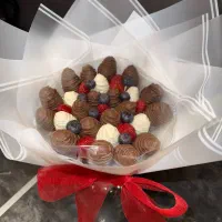 دسته گل شکلاتی