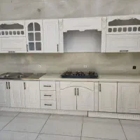 کابینت اماده وپیش ساخته ممبران/تمام چوب سفیدنقرهKL