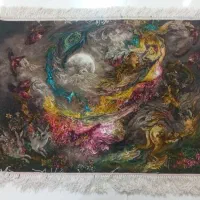 فرش ابریشمی