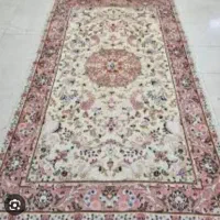 دو عدد فرش شش متری دستبافت طرح‌خطیبی