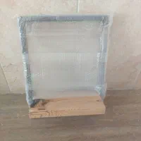 شلف دیواری چوب و فلز