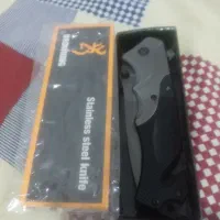 یک عددچاقوبرونینگ +یک عددچاقوداستخونی دکمه ای