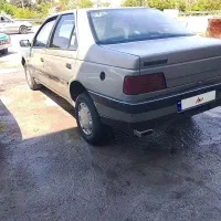 پژو مدل ۸۶ به رنگ بژ نقره