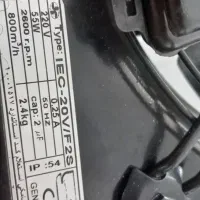 فن هواکش دهنه ۲۰ صنعتی