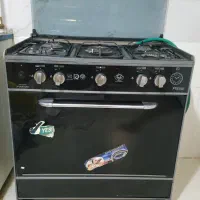 اجاق گاز طرح فر سالم مرتب با شلنگ