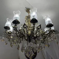 لوستر ده شارژ قدر 90 رنگ ثابت جنس برنجی