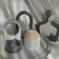 ست دکوری با سینی و مجسمه همدم