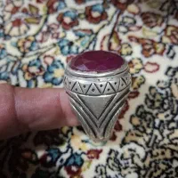 انگشتر یاقوت برمه خیلی کهنه و قدیمی با ارزش