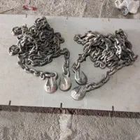 زنجیر دو سر قلاب13،،6متر