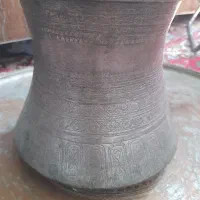 درود یک عدد سینی و دولچه مس قدیمی