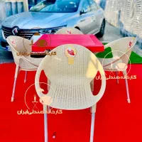 میز و صندلی پلاستیکی طرح همارا نهارخوری غذاخوری