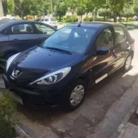 پژو ۲۰۷iسقف فلز ارتقا مشکی۱۴۰۴