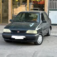 پراید صبا مدل ۸۲ تمام فابریک حتی چراغ ها