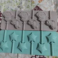 قالب سیلیکونی ابنبات چوبی