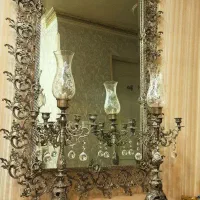 آینه شمعدان مناسب جهیزیه