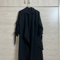 مانتو مشکی سایز ۳۶.۳۸