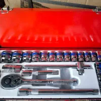 جعبه بکس ۲۴ پارچه ۱/۲ کروم وانادیوم پرداخت در محل