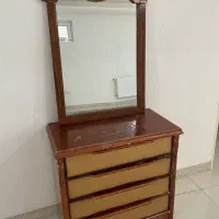 میز ارایش با دراور چوبی