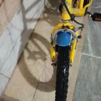 دوچرخه رنگ زرد ساییز ۱۴