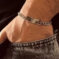 هدیه خاص/ست کاپلی/حک چهره روی دستبندو گردنبند