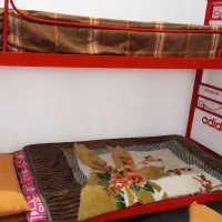تخت دوطبقه در حد نو