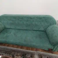 مبل پنج نفره با میز وسط و عسلی