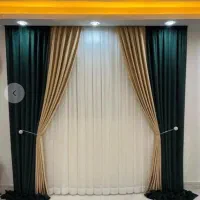 پارچه پرده ترک و ایرانی مناسب پذیرایی و اتاق خواب|پرده، رانر، رومیزی|تهران, عبدل‌آباد|دیوار