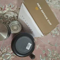 ماگ مسافرتی مشکی تراول