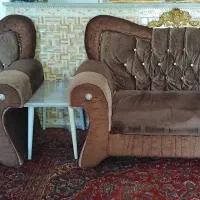 مبل ۷ نفره همراه با جلو مبلی