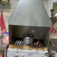 منقل کبابی روستورانی