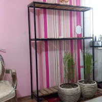 قفسه با چوب بامبو