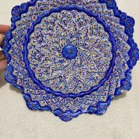 بشقاب مینا کاری اصفهان