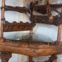 میز بار چوبی