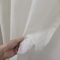 پرده حریرشیری ۱ عدد