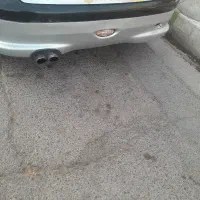 سپر عقب ۲۰۶ نقره ای