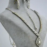 سرویس طلا سفید بدون اجرت فقط ۵٪